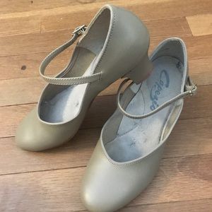 Tan Capezio Dance Shoes